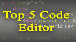 Top 5 Code Editor