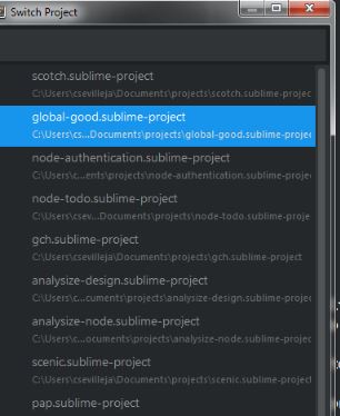 Features of Sublime Text 3