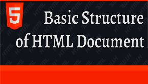 basic structure of an html