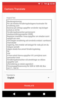 andriod Scanar app