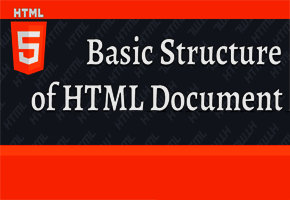 basic structure of an html